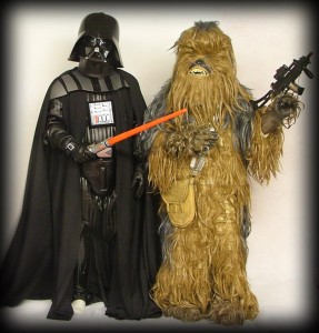 darth vader, chewie, chewbacca, bigfoot, darth vader bigfoot, new york paranormal society