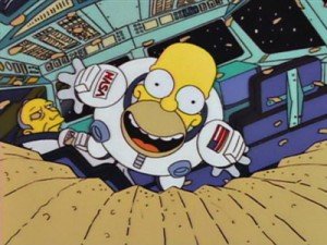 nasa, homer simpson, the simpsons