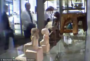 Ancient Egyptian statue appears to move by itself in Manchester Museum