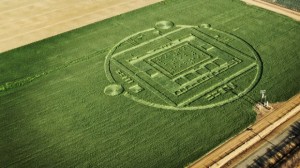 Crop circle is revealed to be a publicity stunt by Nvidia for their new chip