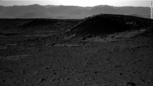 The NASA Curiosity rover on Mars takes a picture of a light and people think it's a UFO or aliens