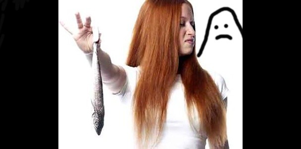 Woman smells bad fish when seeing ghosts