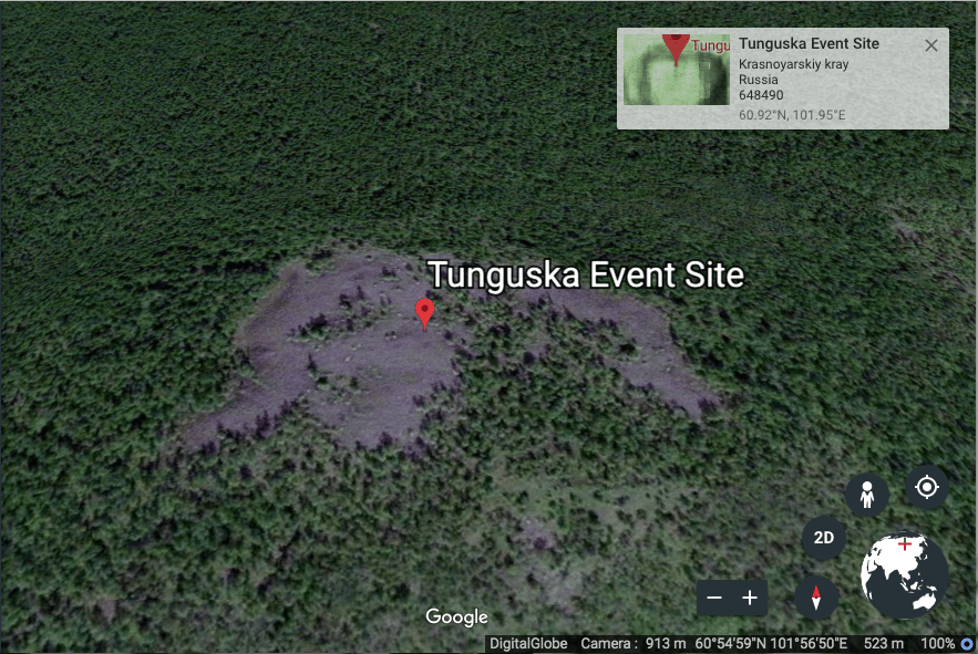 Tunguska Event Site Today