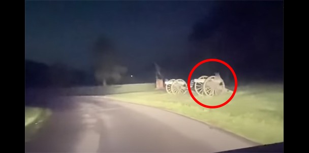 Gettysburg Ghosts Run Across Road